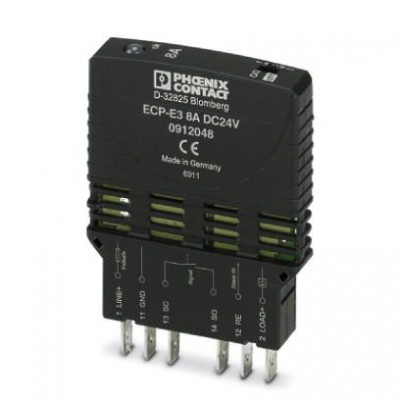 Электронный защитный выключатель - ECP-E3 8A - 0912048