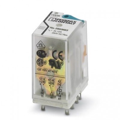 Одиночное реле - REL-IR2/LDP-110DC/2X21 - 2903663