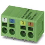 Клеммные блоки для печатного монтажа - SPT 2,5/ 4-H-EX PROFINET 2 - 1034522