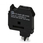 Штекерный держатель предохранителя - P-FU 5X20 LED 24-EX - 3036821