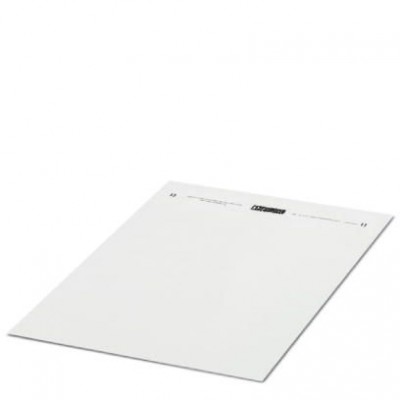 Маркировочный лист - SK U/2,8 WH:UNBEDRUCKT - 0803883