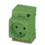 Розетка - EO-K/PT/LED/GN - 0804122