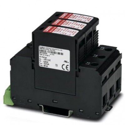 Устройство защиты от перенапряжений, тип 1/2 - VAL-US-120/65/3+0-FM - 2910359