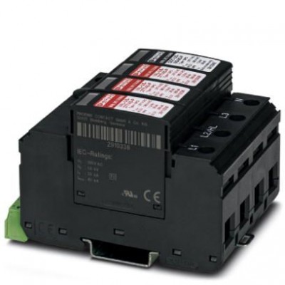 Устройство защиты от перенапряжений, тип 2 - VAL-US-240HLD/40/3+1-FM - 2910371