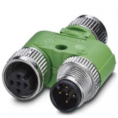 Y-разветвитель - SAC-5P-M12YF/M12FS-M12MS VP - 1526253
