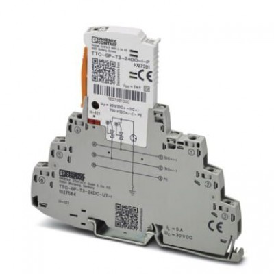 Устройство защиты от перенапряжений, тип 3 - TTC-6P-T3-24DC-UT-I - 1027584
