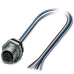 Встраиваемые разъемы - SACC-DSI-FS-5CON-M16/0,5 PP - 1027666