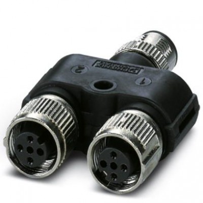 Y-разветвитель - SAC-3P-M12Y/2XM12FS 3L - 1403627