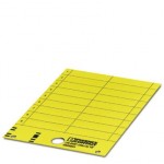 Фиксируемые таблички - US-EMP (49X15) YE - 0828854