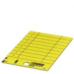 Фиксируемые таблички - US-EMP (60X15) YE - 0828856