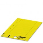 Фиксируемые таблички - US-EMP (70X15) YE - 0830313