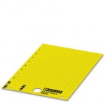 Фиксируемые таблички - US-EMP (8,8X15) YE - 0830426