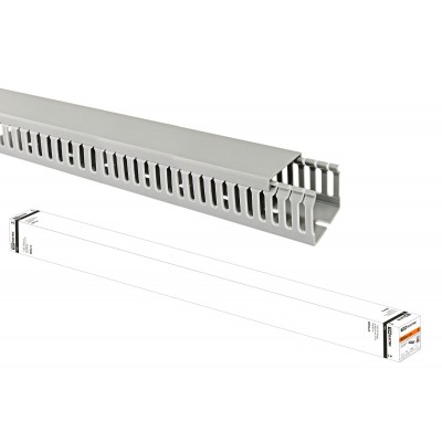 Кабель-канал перфорированный 40х40 перфорация 6/7 TDM (36 м)